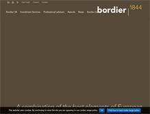 Tablet Screenshot of bordieruk.com